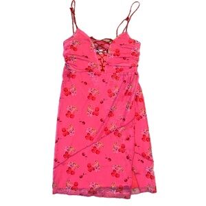 Urban Outfitters Pink cherry dress🍒